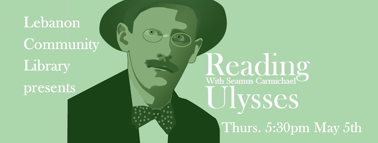 Reading Ulysses May 5 at 5:30pm