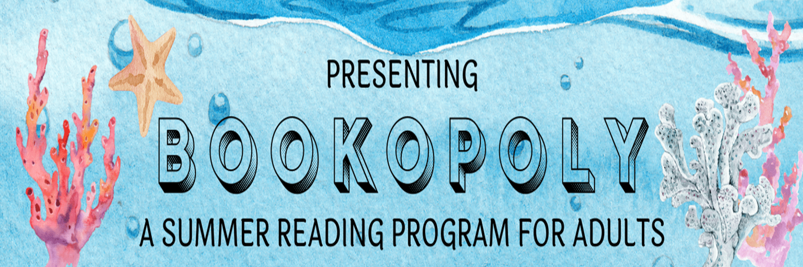 Bookopoly - a summer reading program for adults