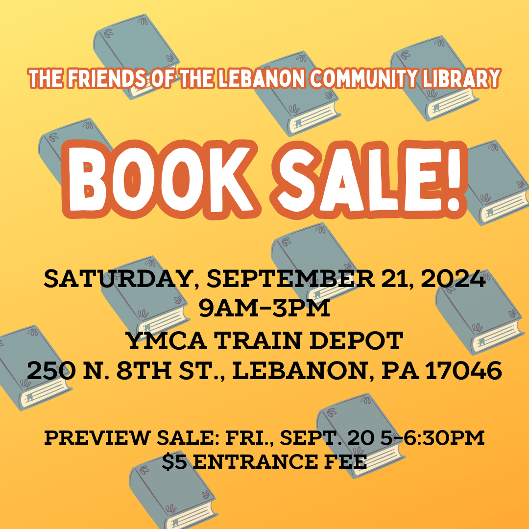 book sale Sept 21 9-3