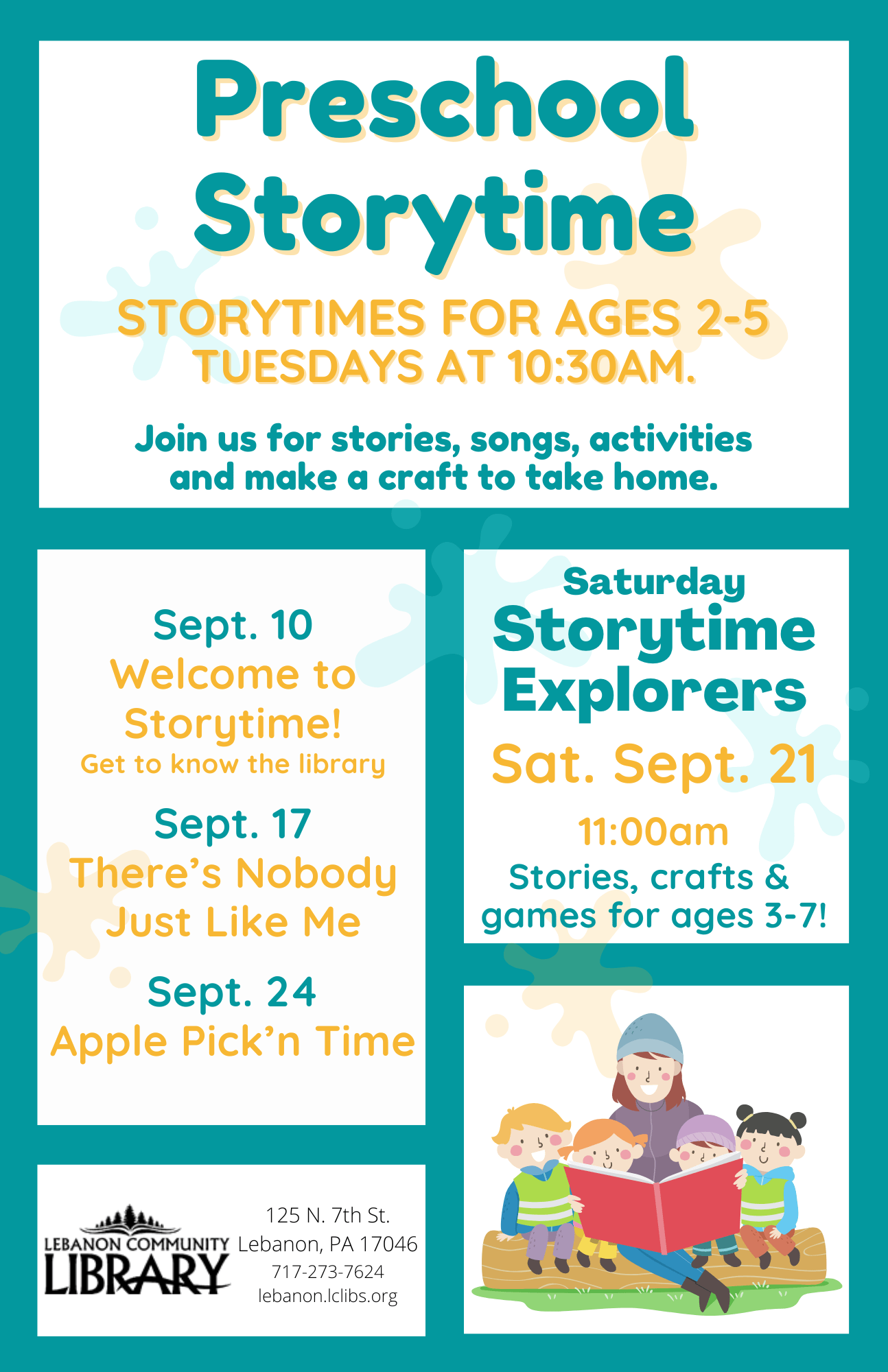 September storytimes