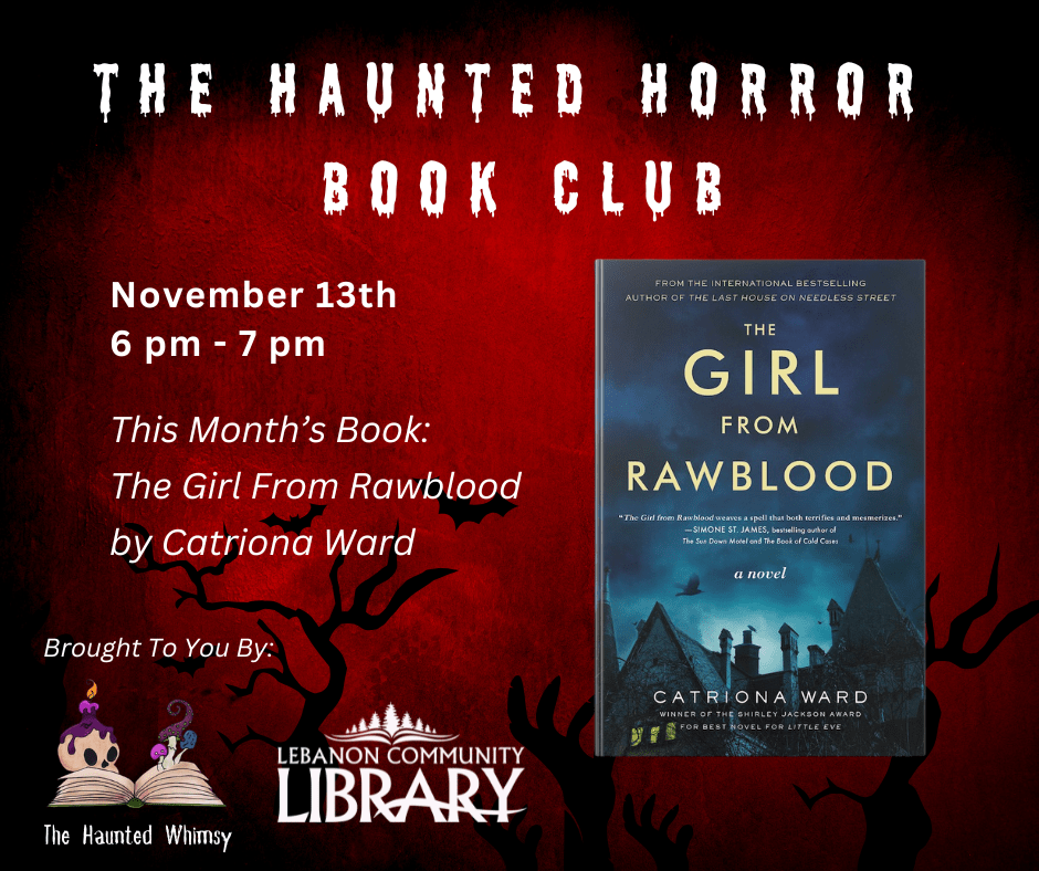 November Haunted Horror book club - The Girl from Rawblood