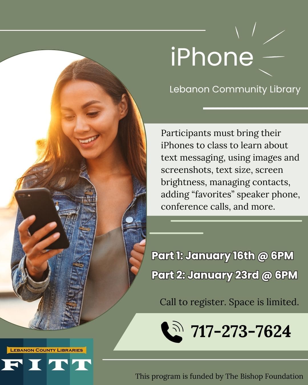 iPhone classes in January