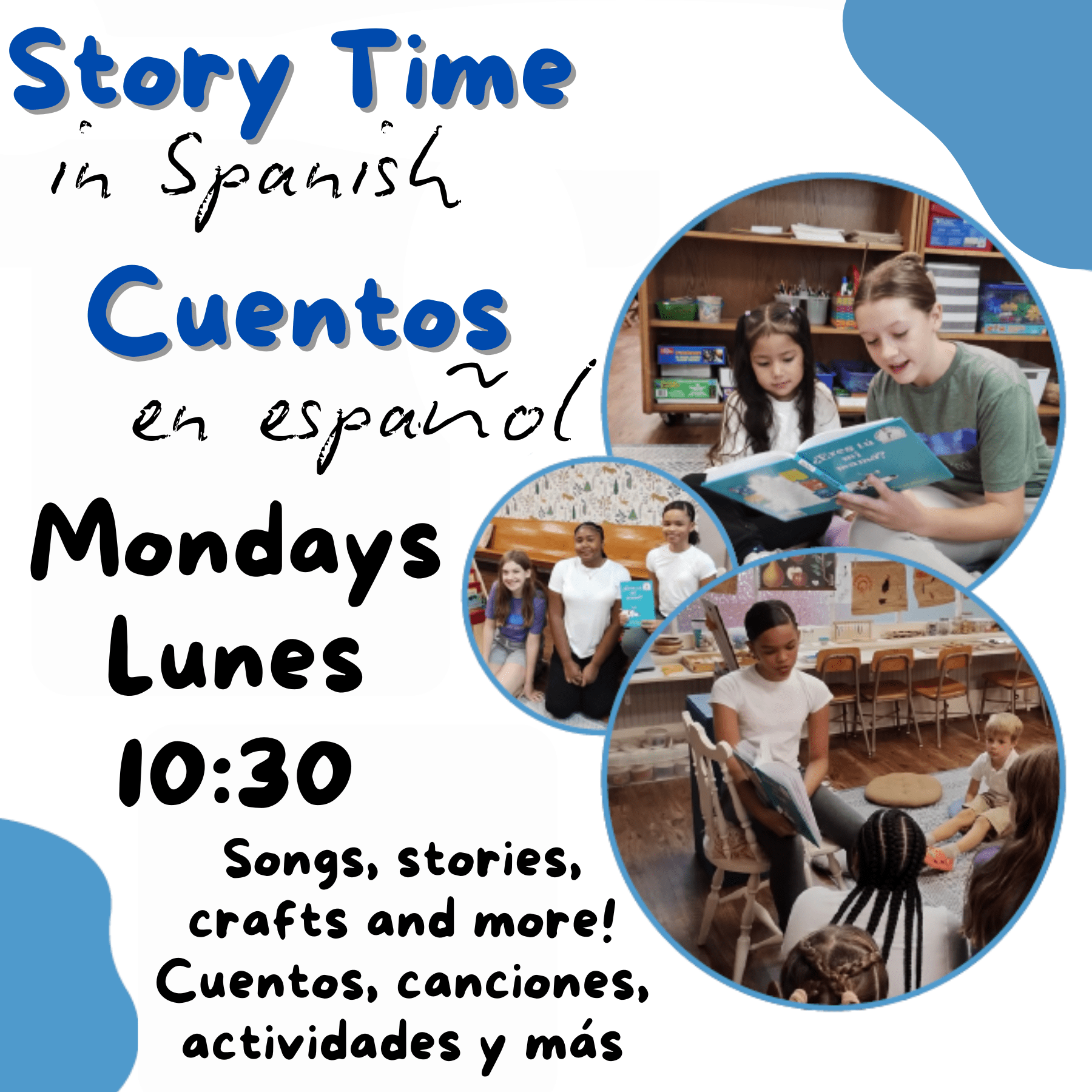 Storytime in Spanish. Cuentos en Espanol.