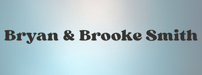 Bryan and Brooke Smith-min Bryan & Brooke Smith