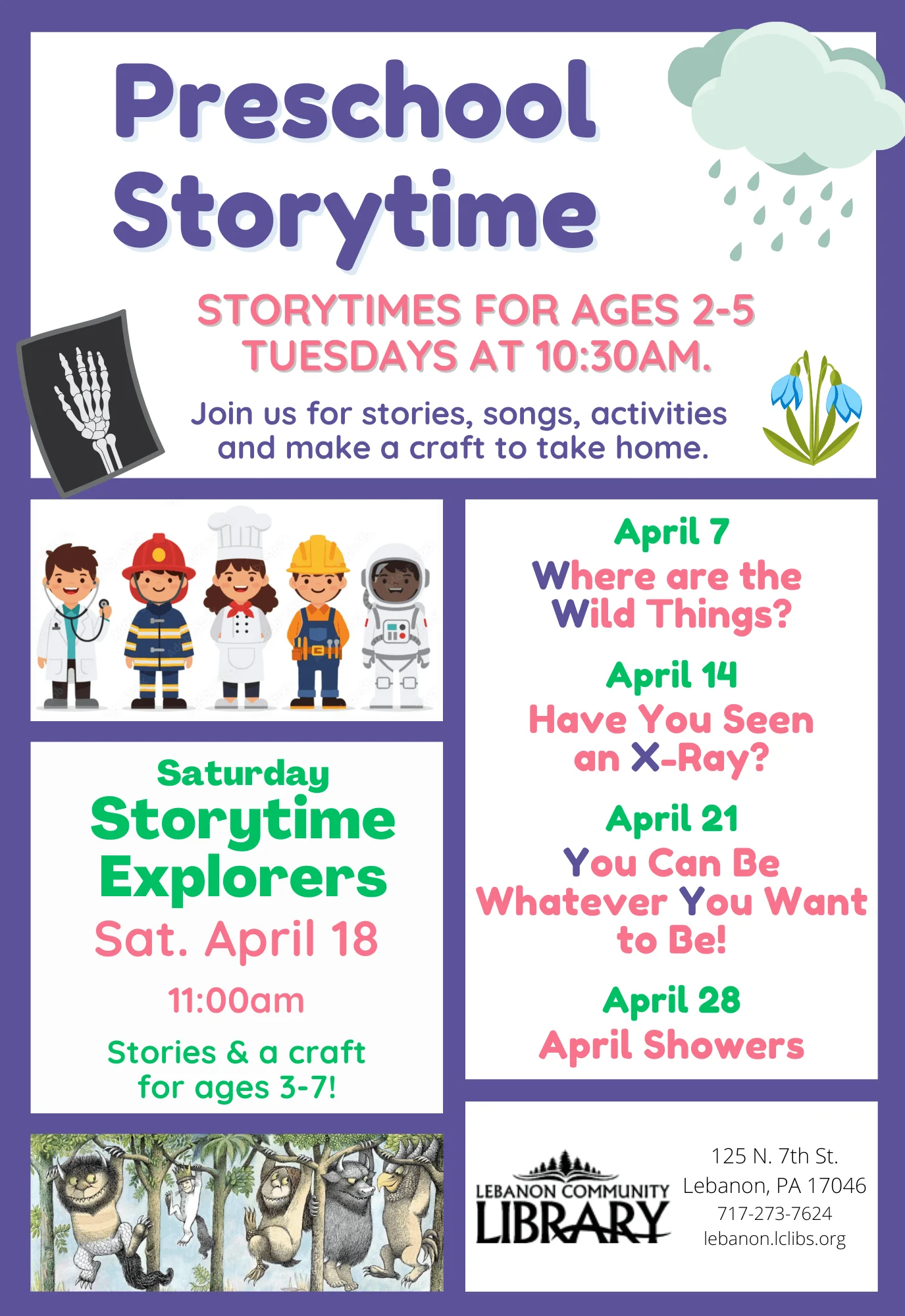 April Storytimes