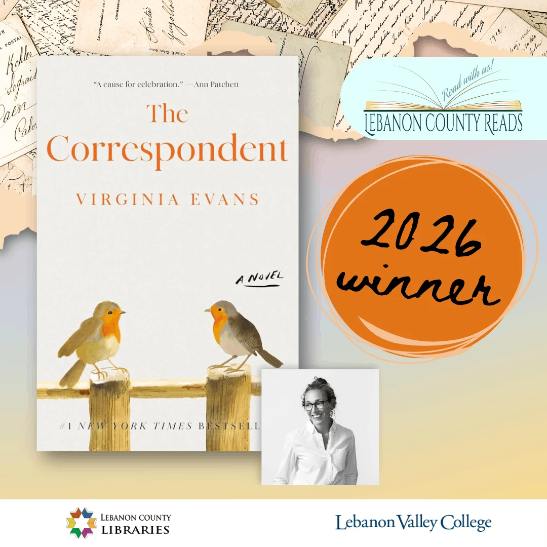 Lebanon County Reads 2026: The Correspondent by Virginia Evans