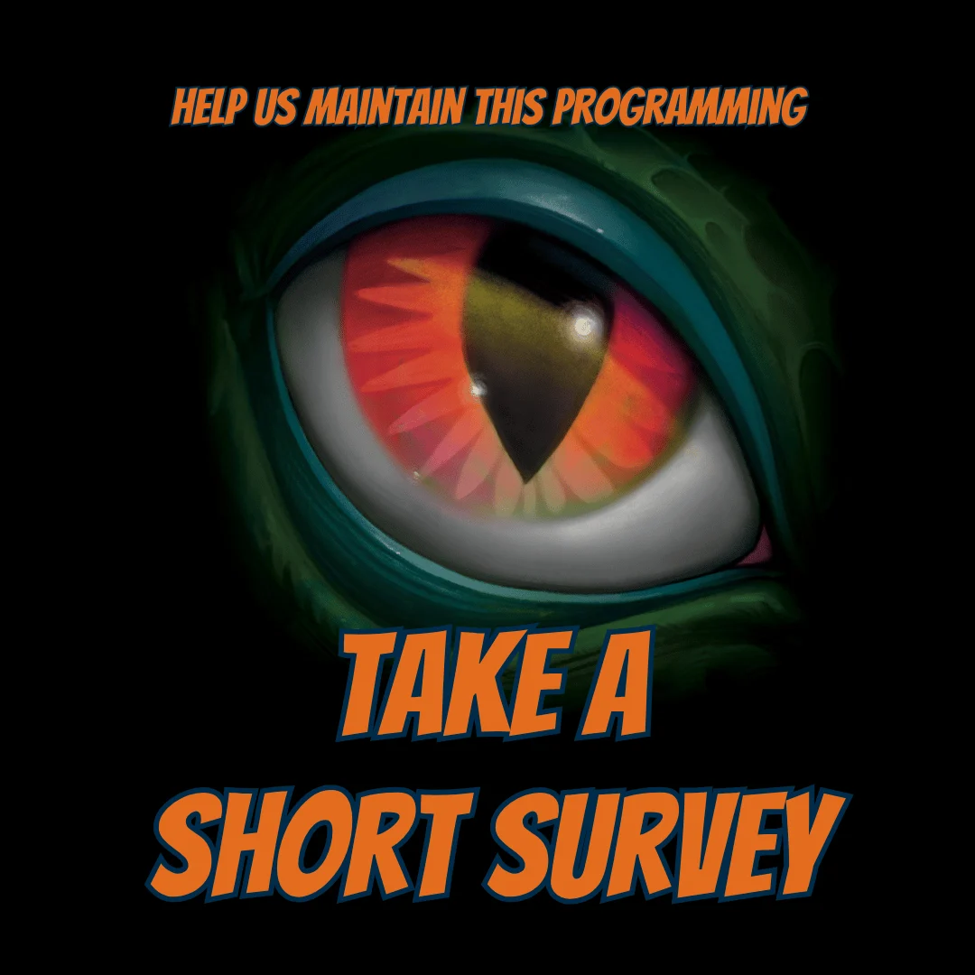 Help us maintain this programming: take a short survey.