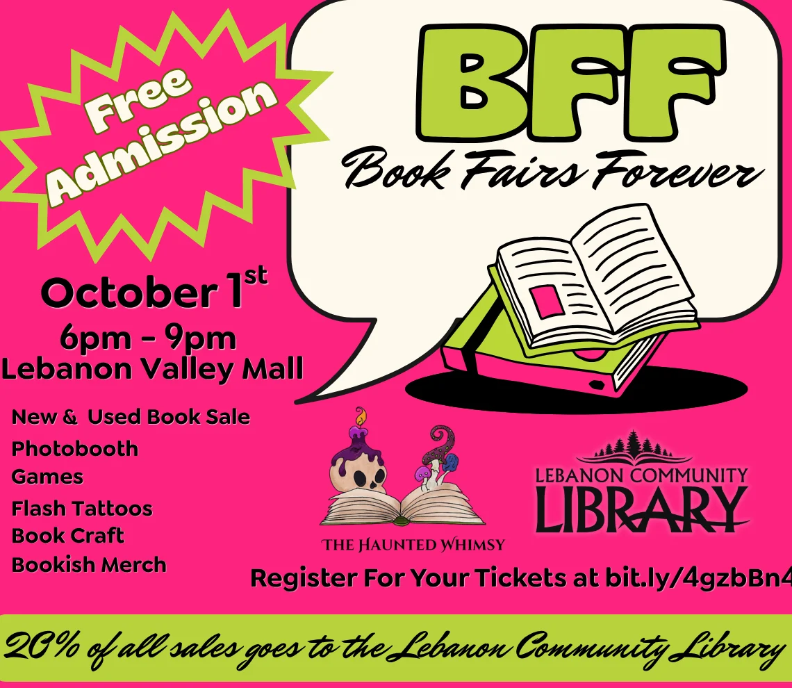 BFF: Book Fairs Forever Oct 1